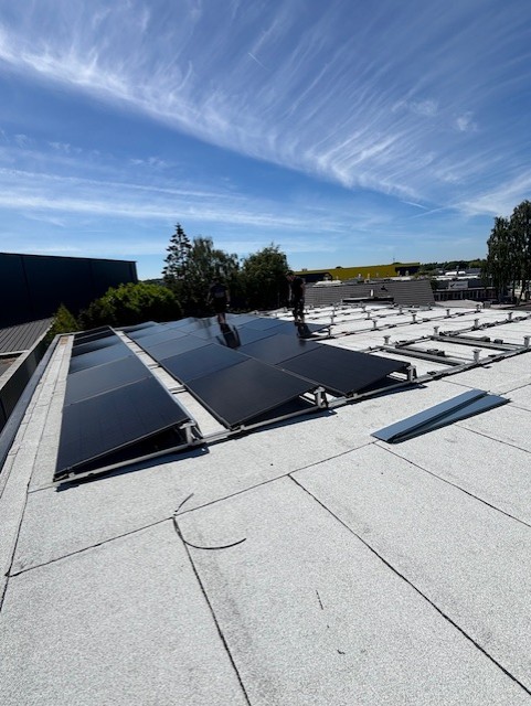 Kantoorpand zonnepanelen